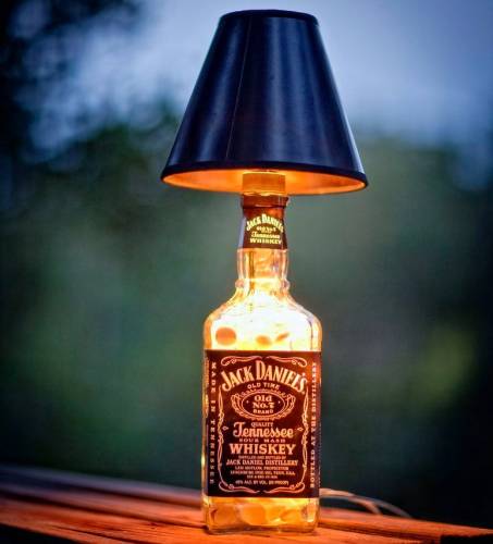 Оригинальная настольная лампа Jack Daniel’s: мастер-класс - Портал по дизайну